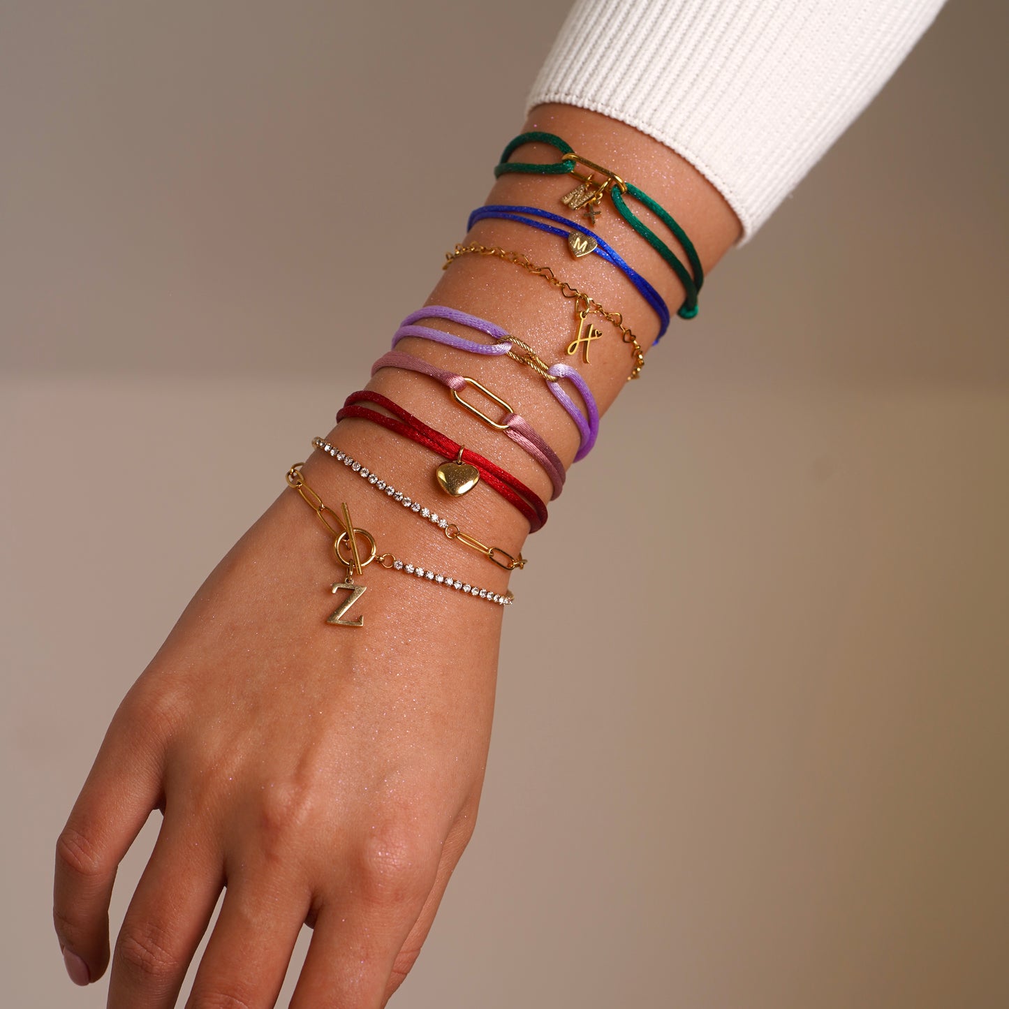 Satin Unity Bracelet