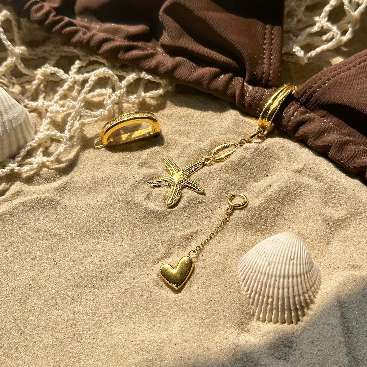 Bikini Heart Charm