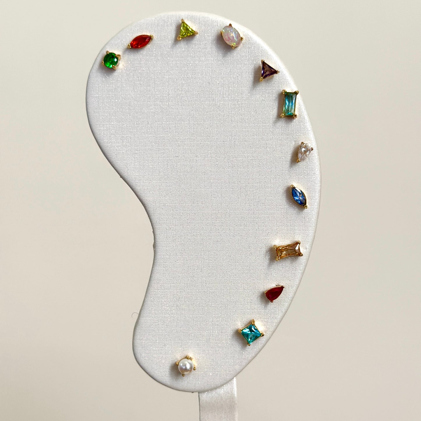 Birthstone Stud Earrings