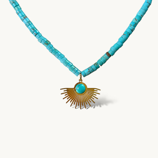 Amazonite Rise Necklace