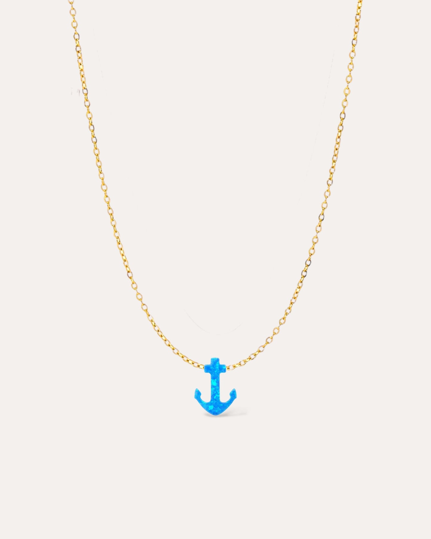 ANCHOR OPAL NECKLACE
