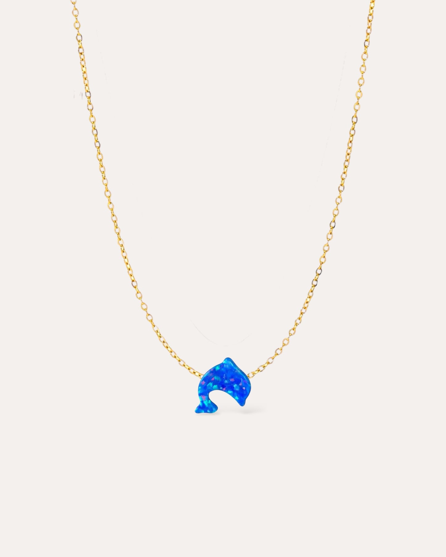 DOLPHIN OPAL NECKLACE