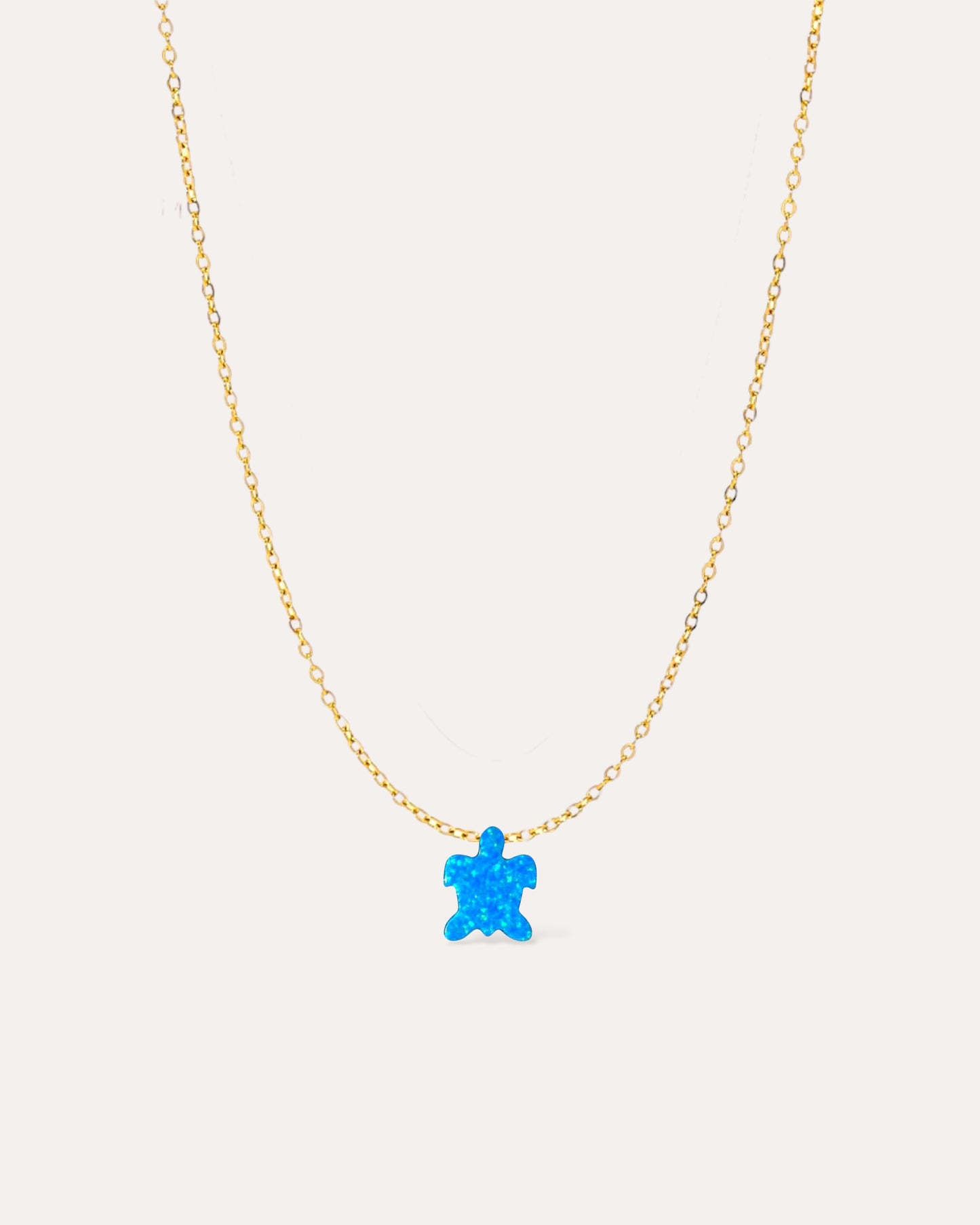 TURTLE OPAL NECKLACE