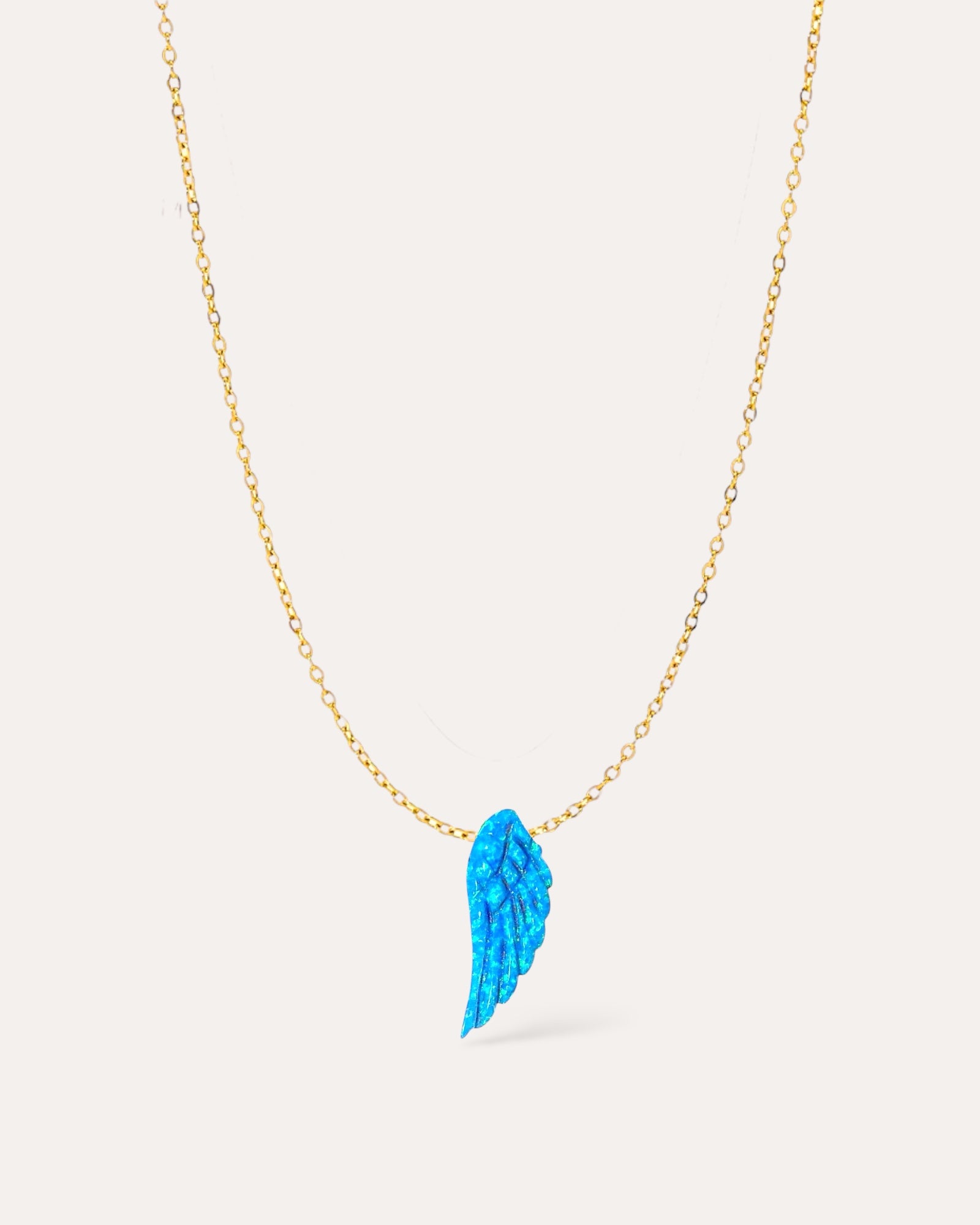 ANGEL WING OPAL NECKLACE
