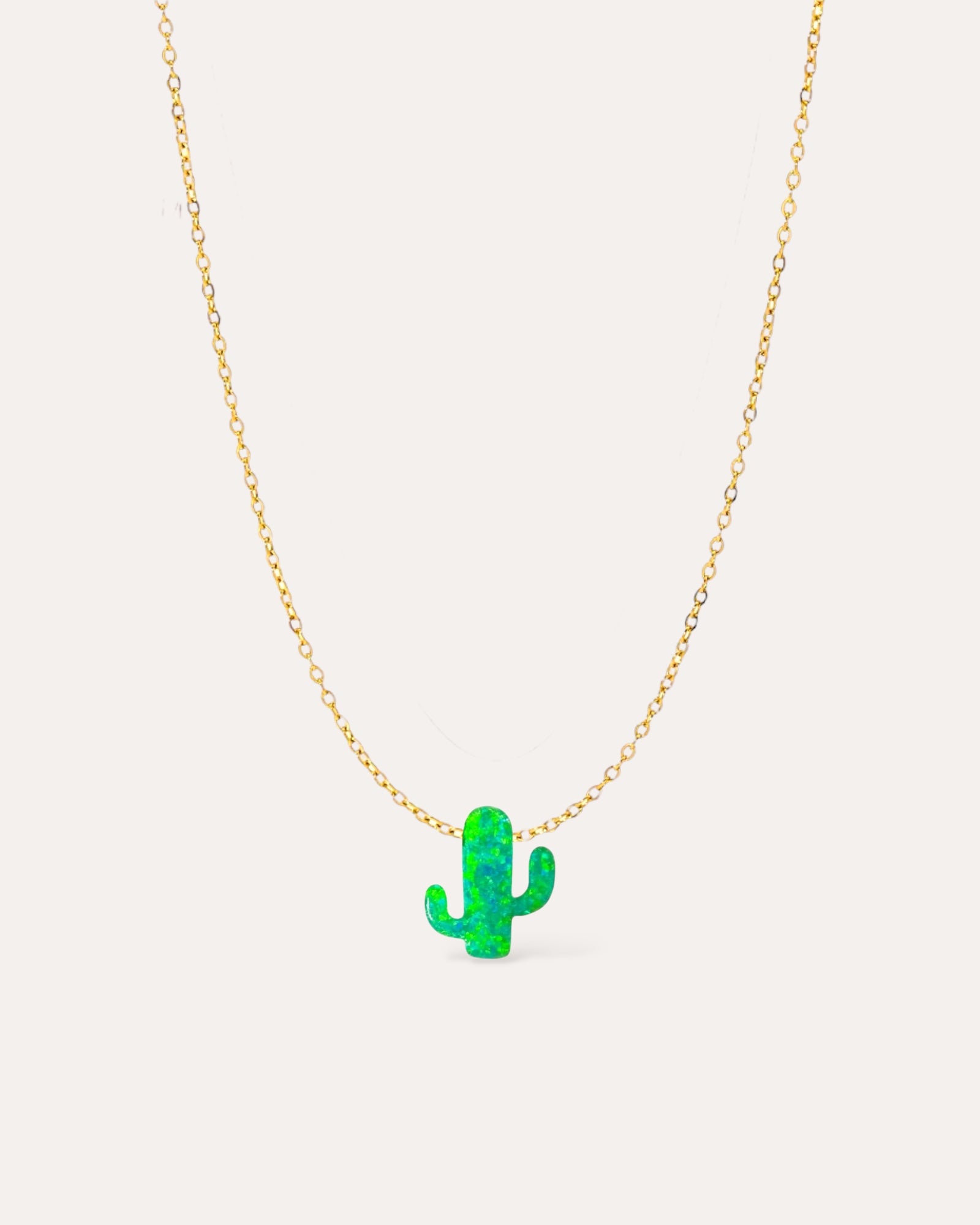 CACTUS OPAL NECKLACE