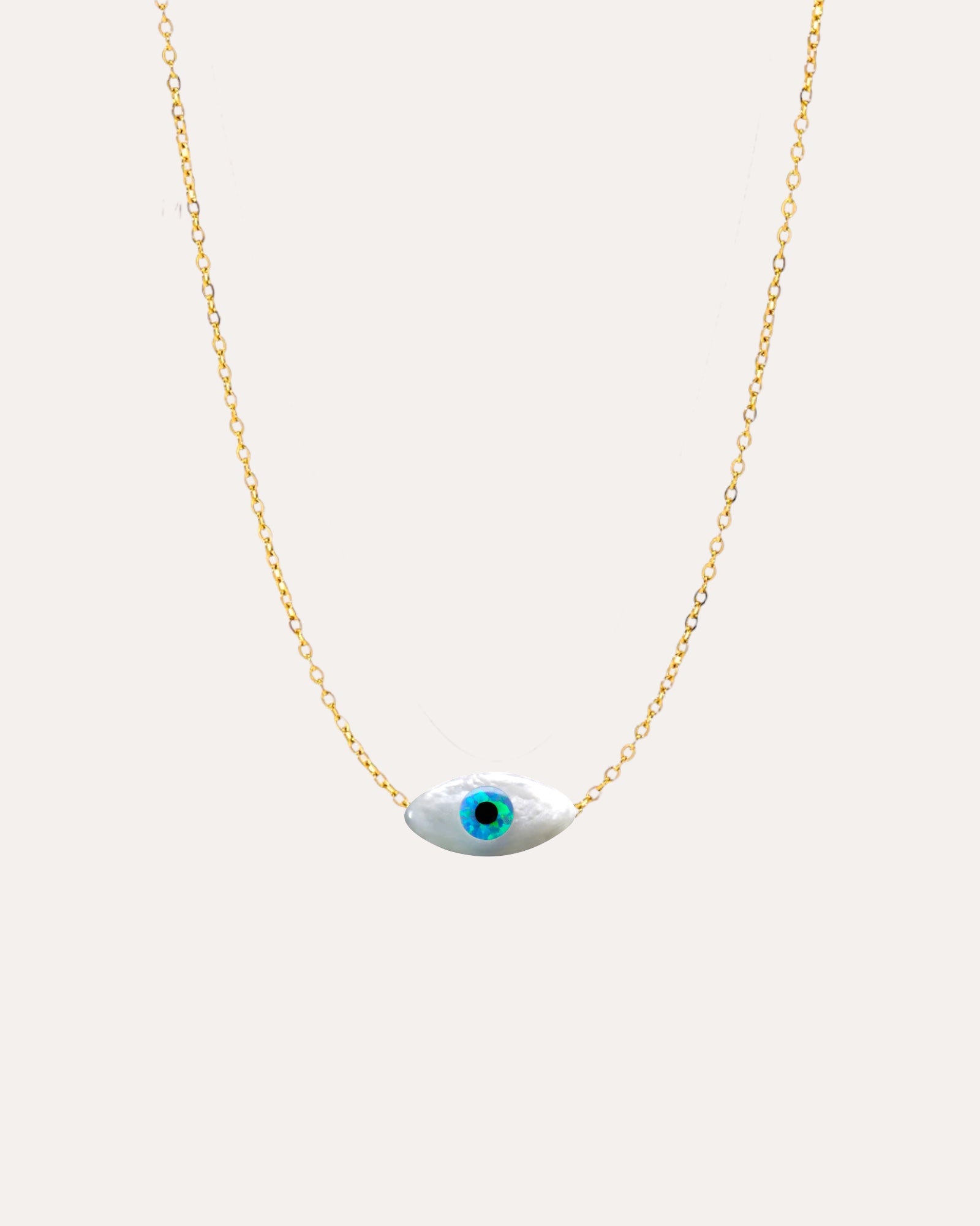 WIDE EYE OPAL NECKLACE