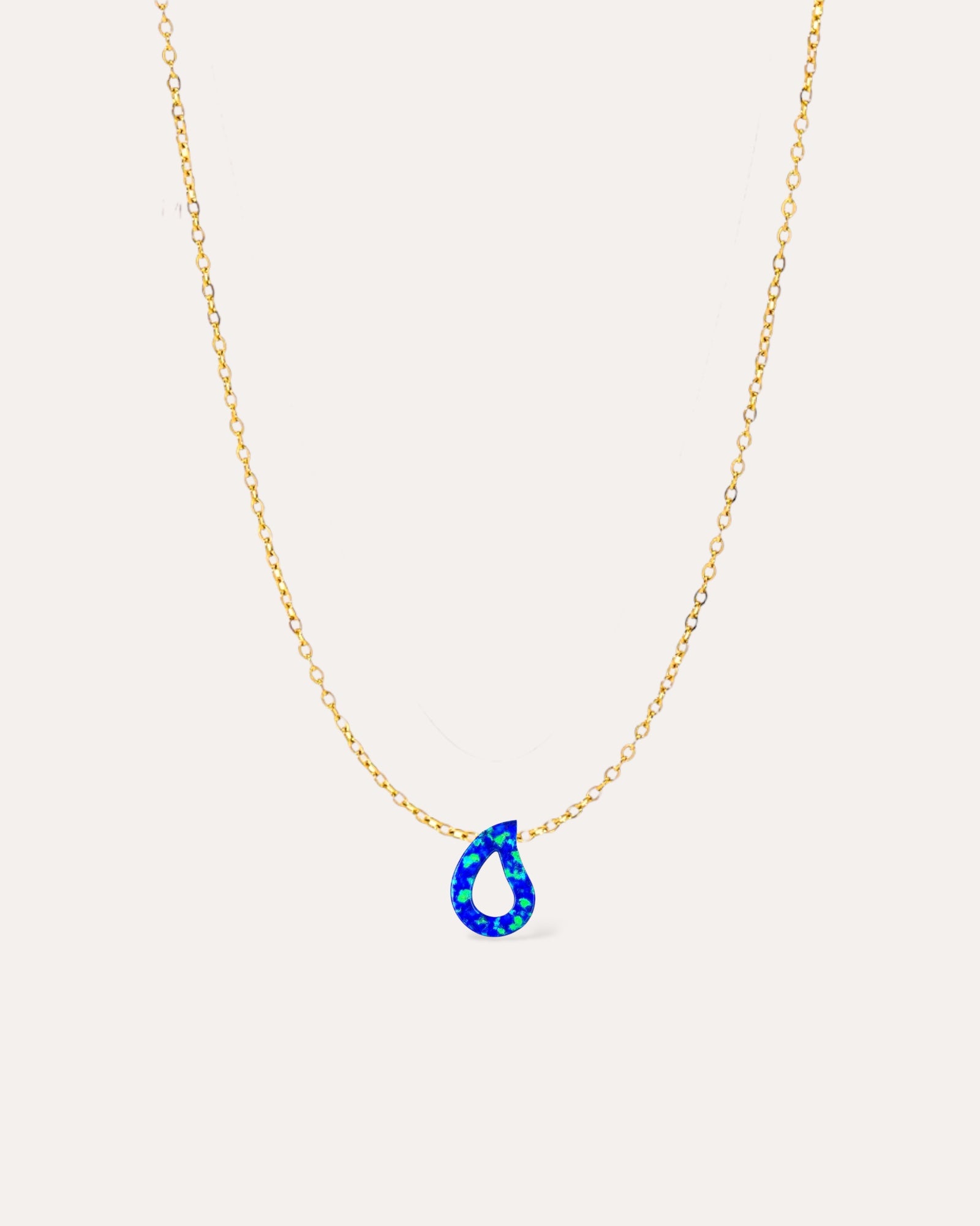 WATER DROP OPAL NECKLACE