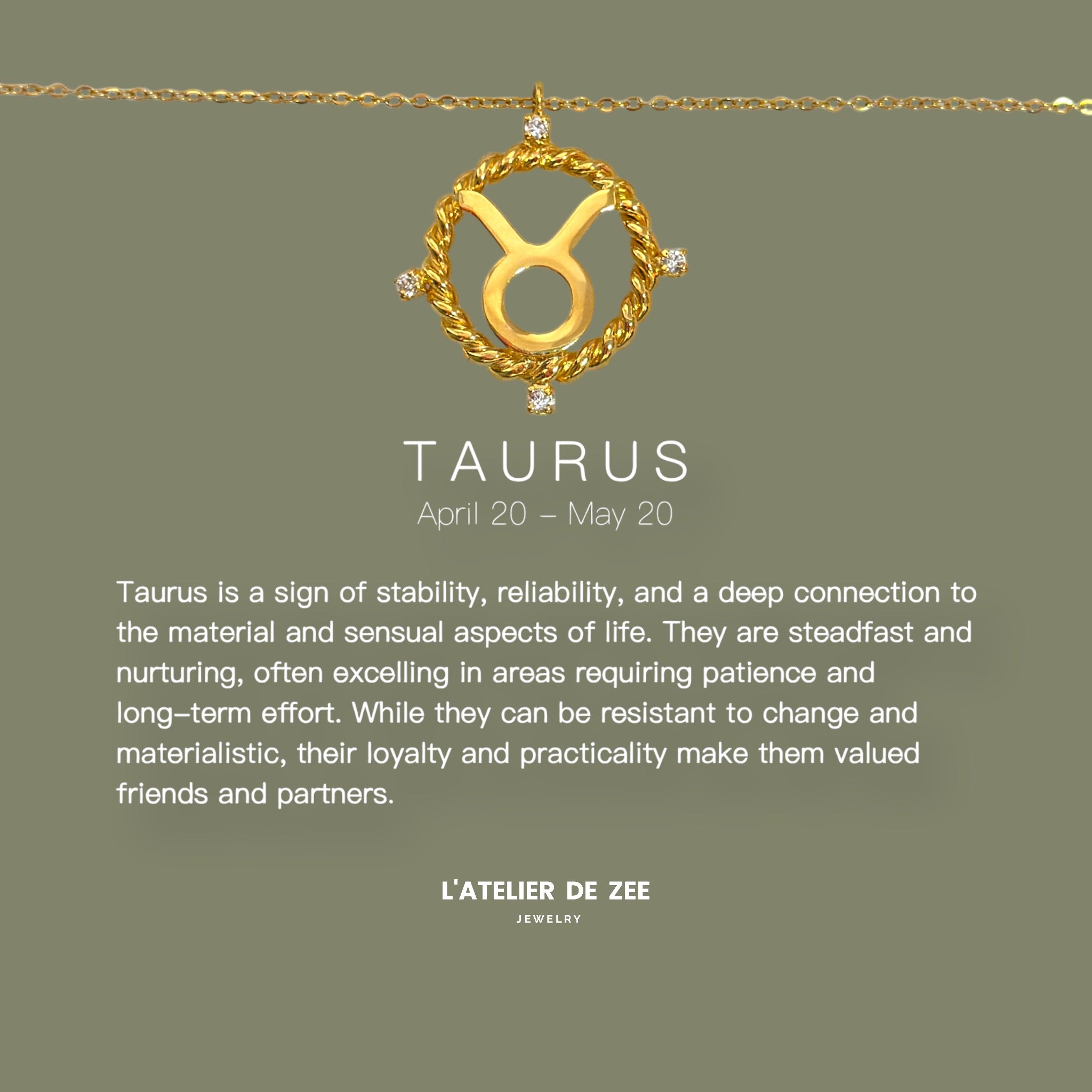 HERITAGE ZODIAC NECKLACE
