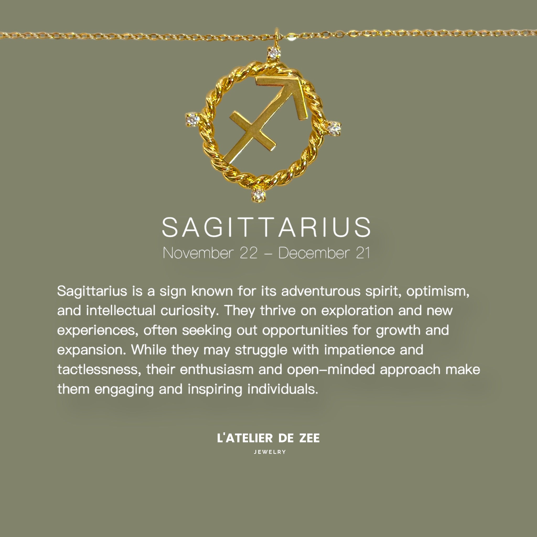 HERITAGE ZODIAC NECKLACE