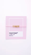 BUBBLE NAME CORD BRACELET