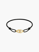 CUFFLINKS CORD BRACELET