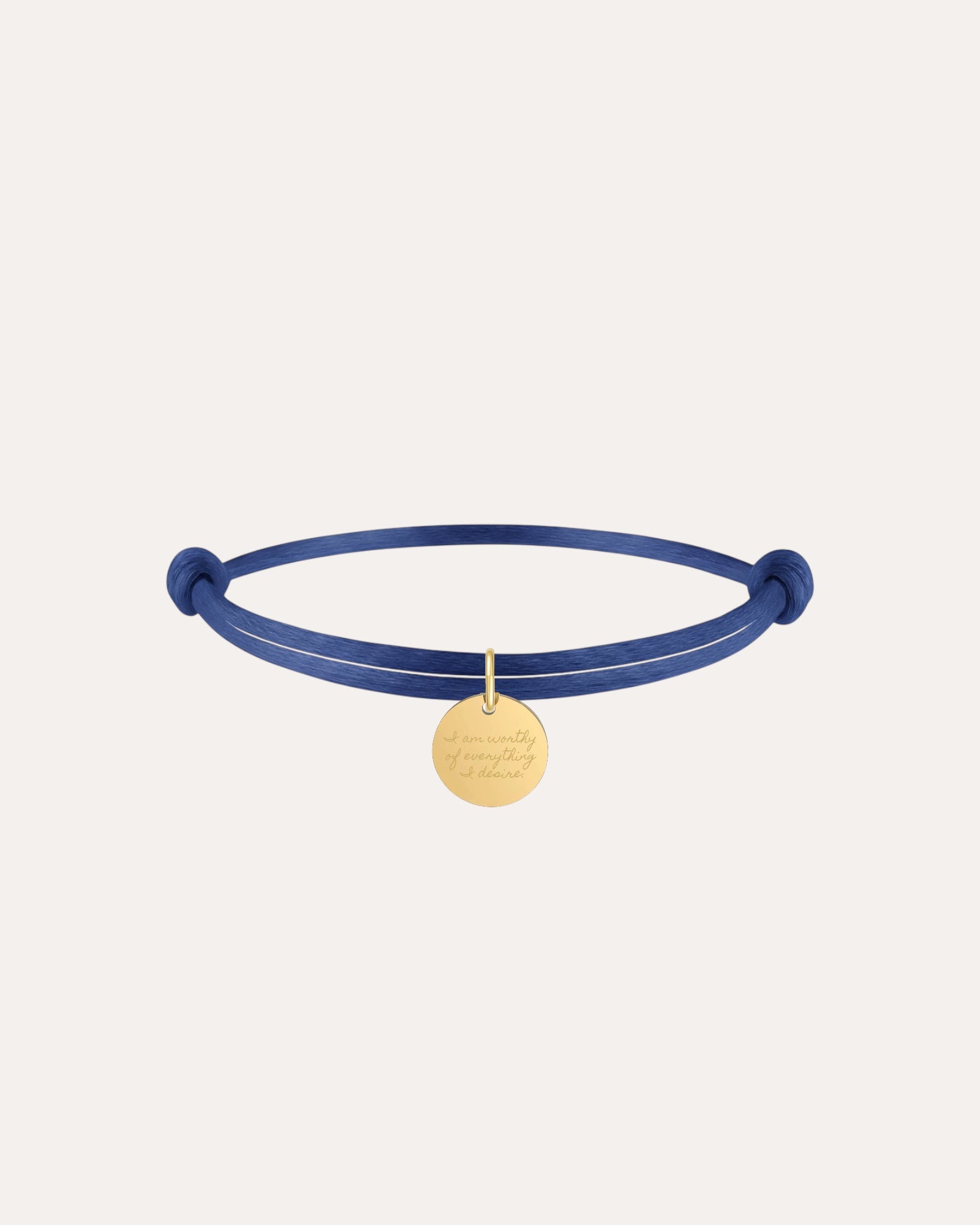EMBÈLEM CORD BRACELET