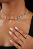 3MM TENNIS NECKLACE