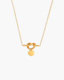 LDZ EDITION INSCRIBED NECKLACE