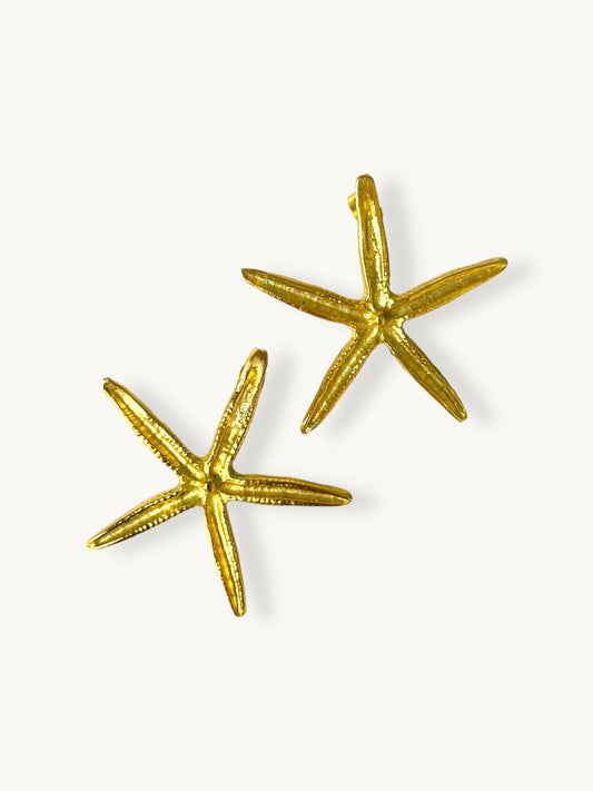 18k Gold Vermeil Plated Starza Earrings