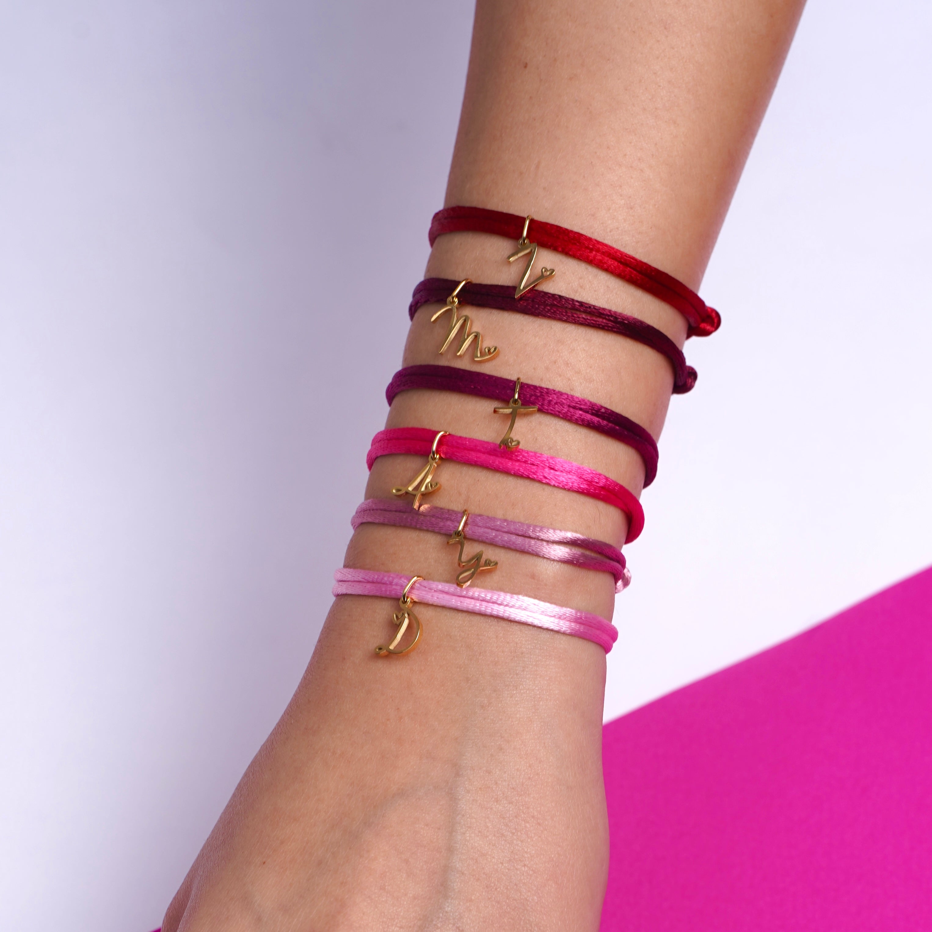 COEUR INITAL BRACELET