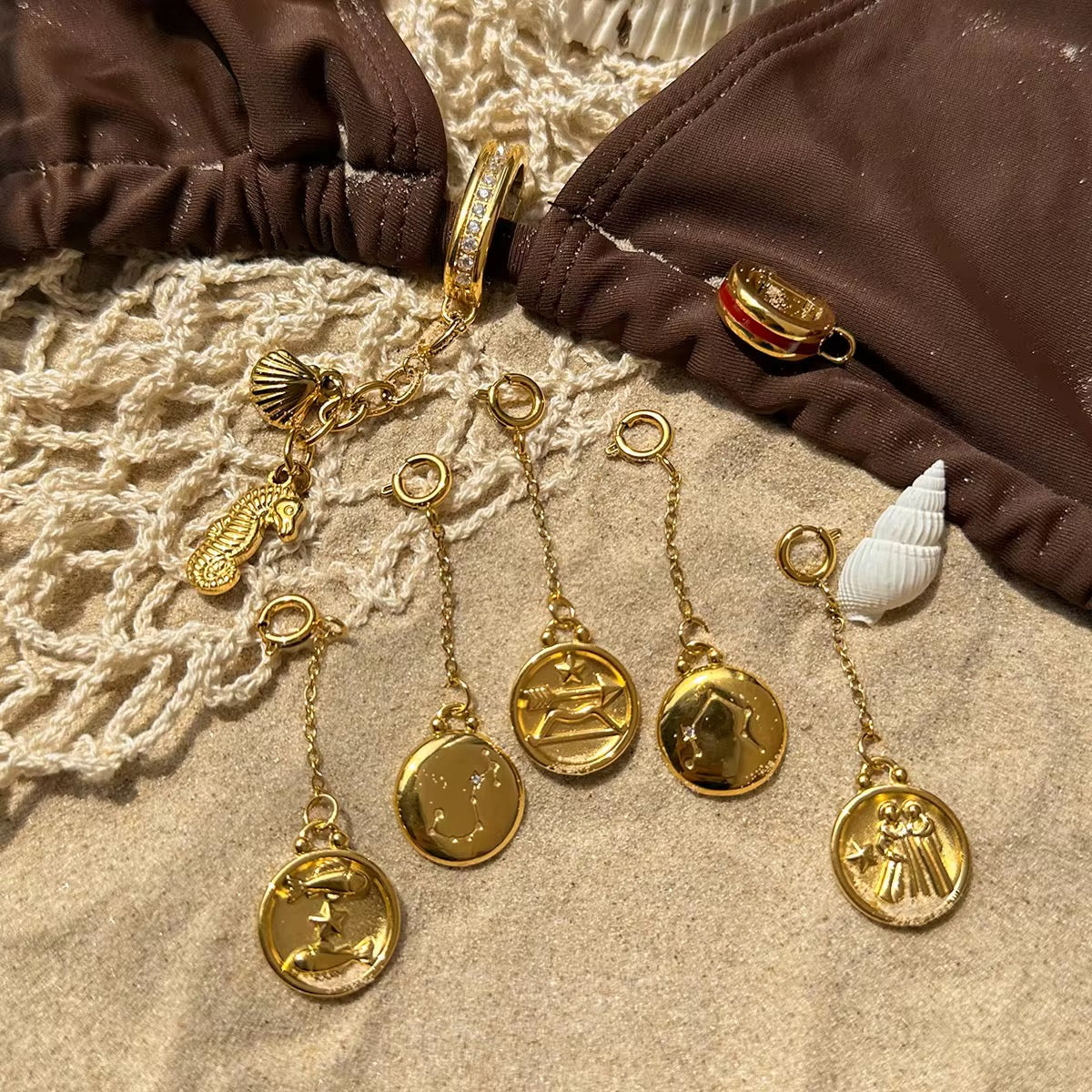 Bikini Zodiac Charm