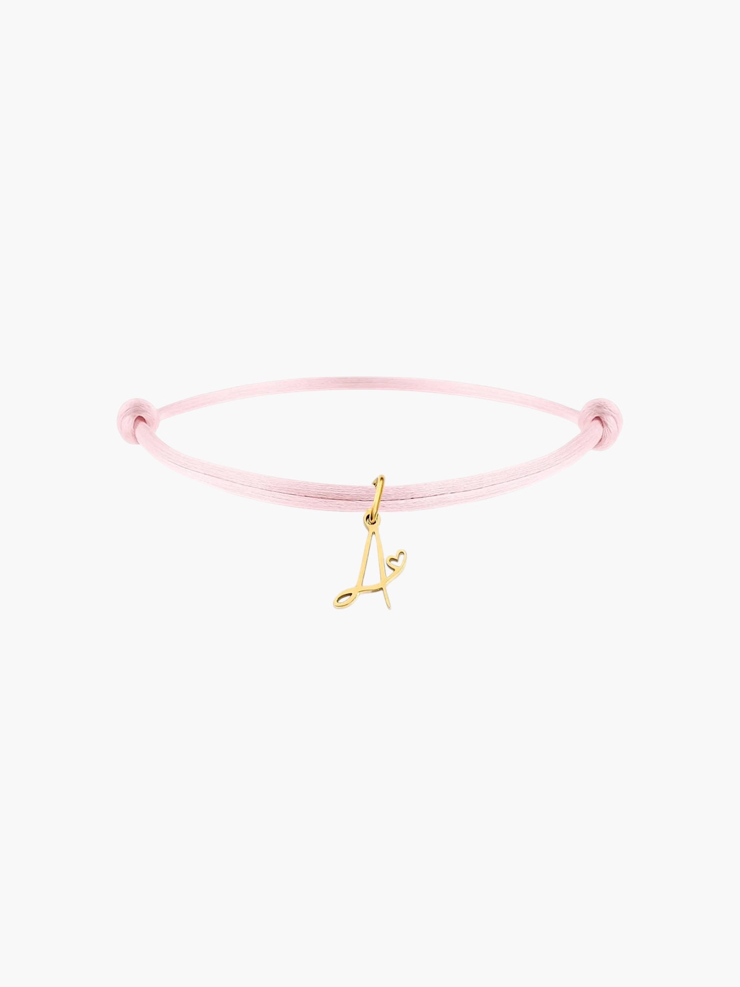 COEUR INITAL CORD BRACELET