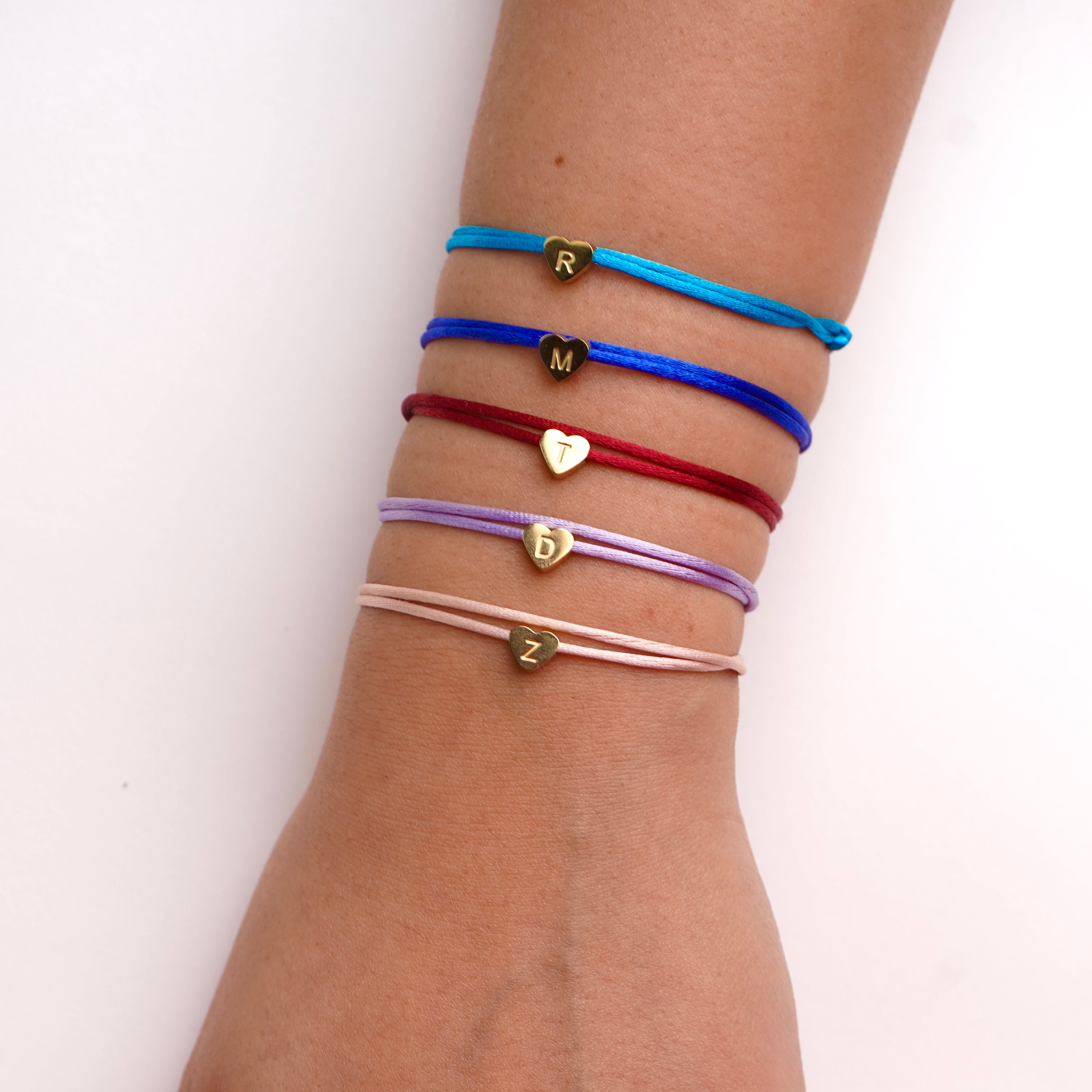 HEART INITAL BRACELET