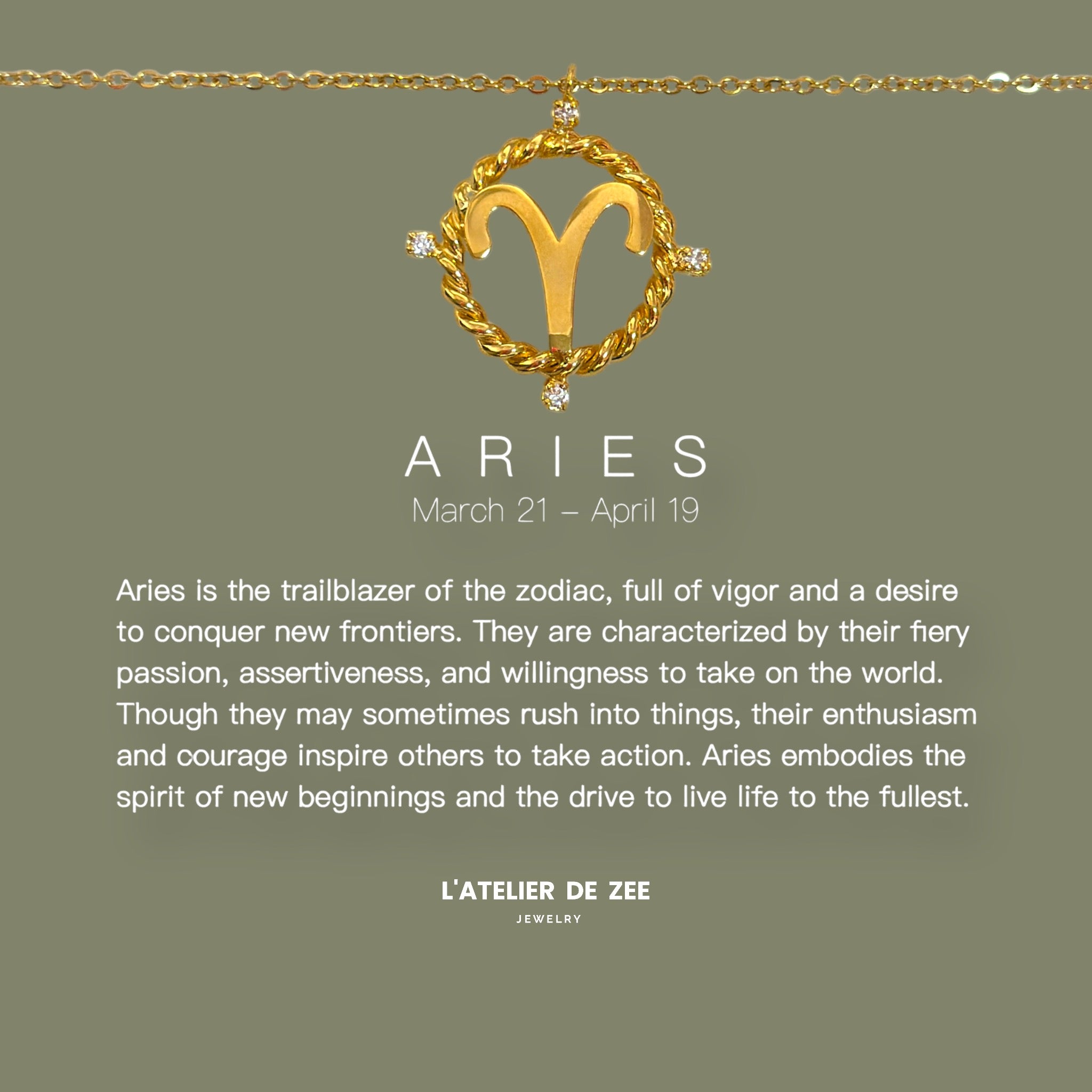 HERITAGE ZODIAC NECKLACE