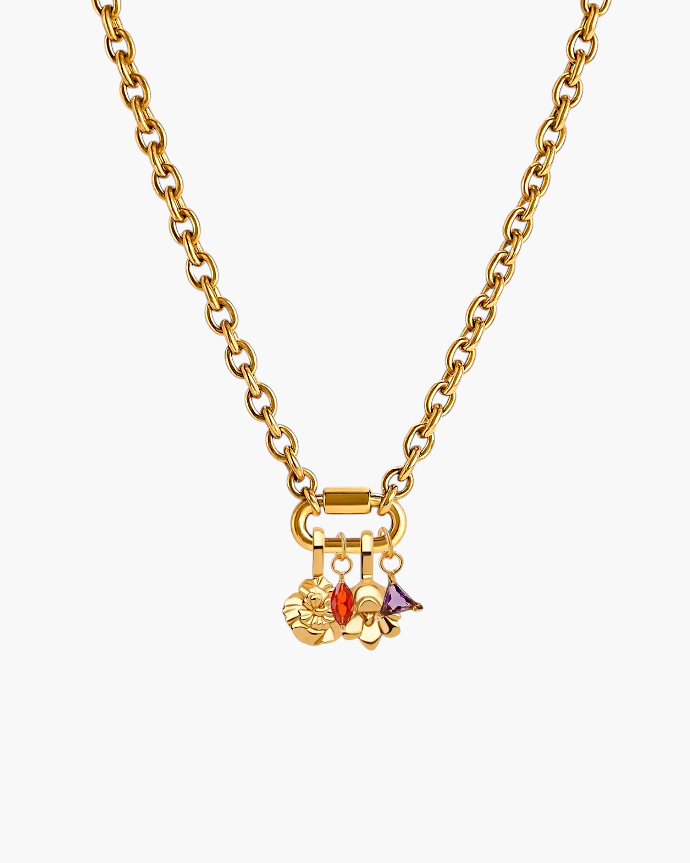 BIRTH BLOOM ENTWINED NECKLACE