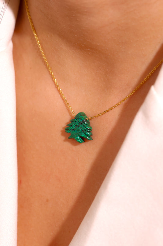 Malachite Ceder’s Necklace