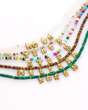 GEMSTONE NAME NECKLACE
