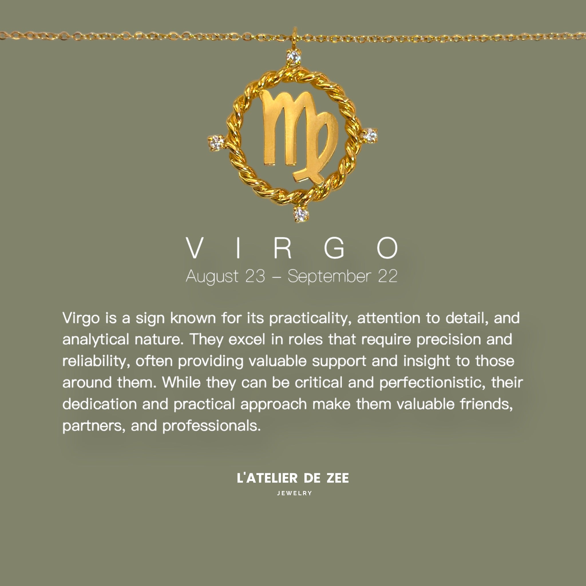 HERITAGE ZODIAC NECKLACE