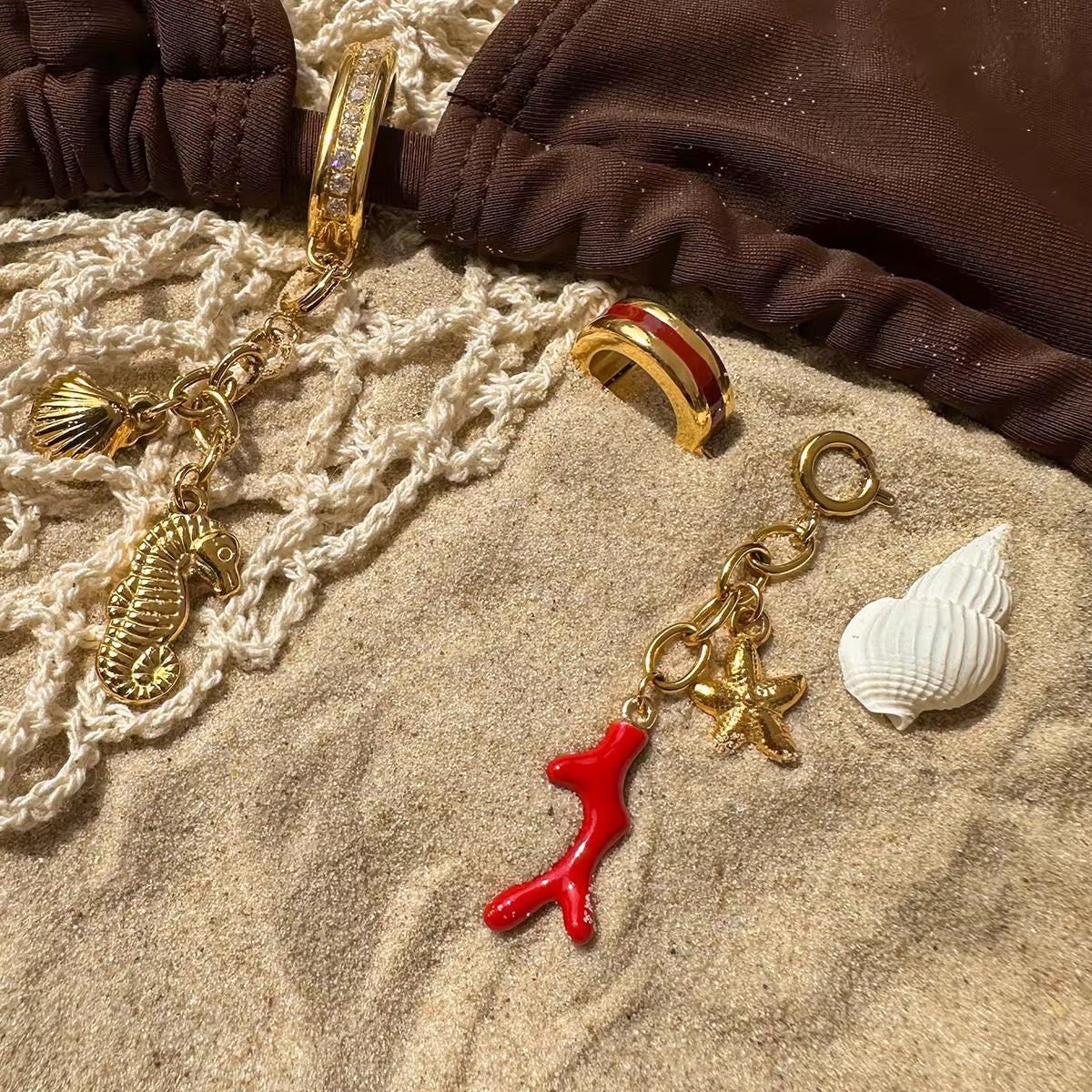 Bikini Coral Charm