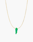 LB MAP OPAL NECKLACE