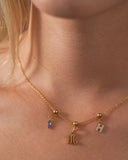 WANDERLUST CHARM NECKLACE