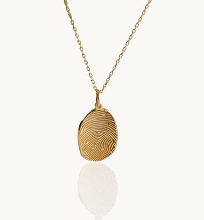The Finger Print Necklace