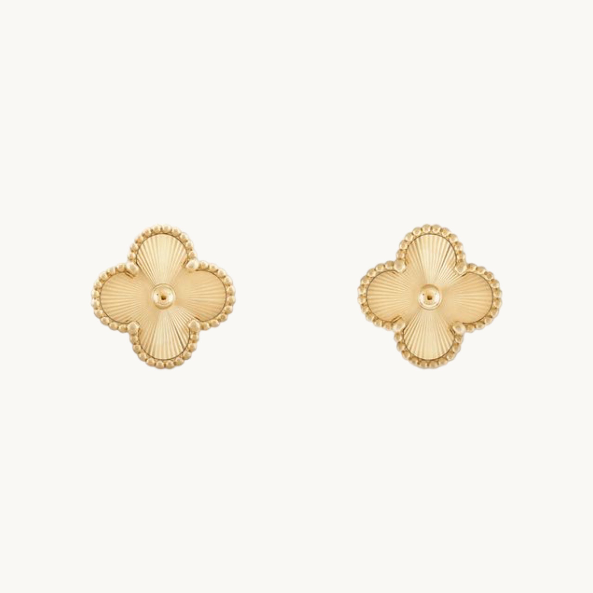 Lucky Leaf Studs - L'atelier De Zee
