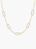 LINKS PAVÉ NECKLACE