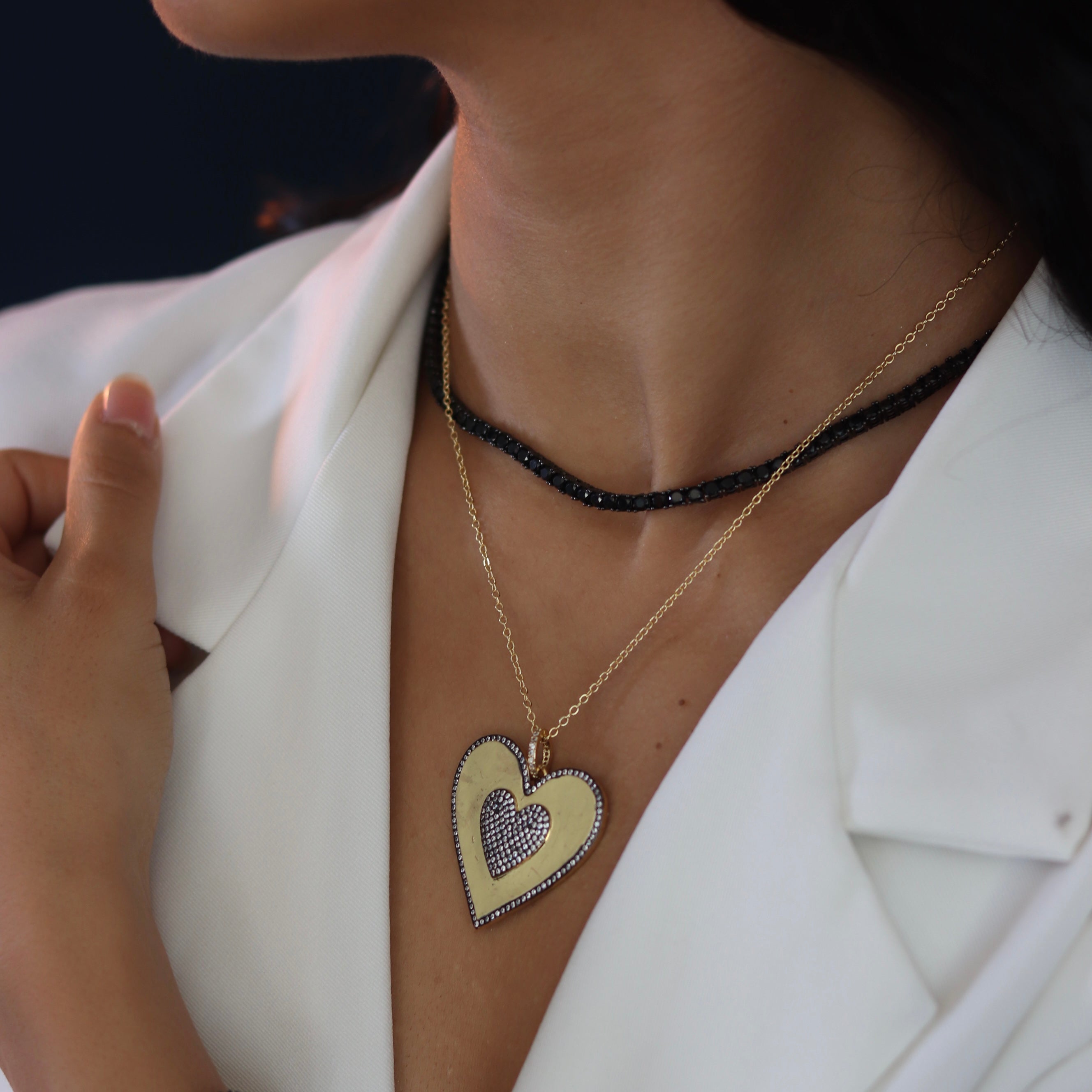 Princess Tennis Necklace - L'atelier De Zee