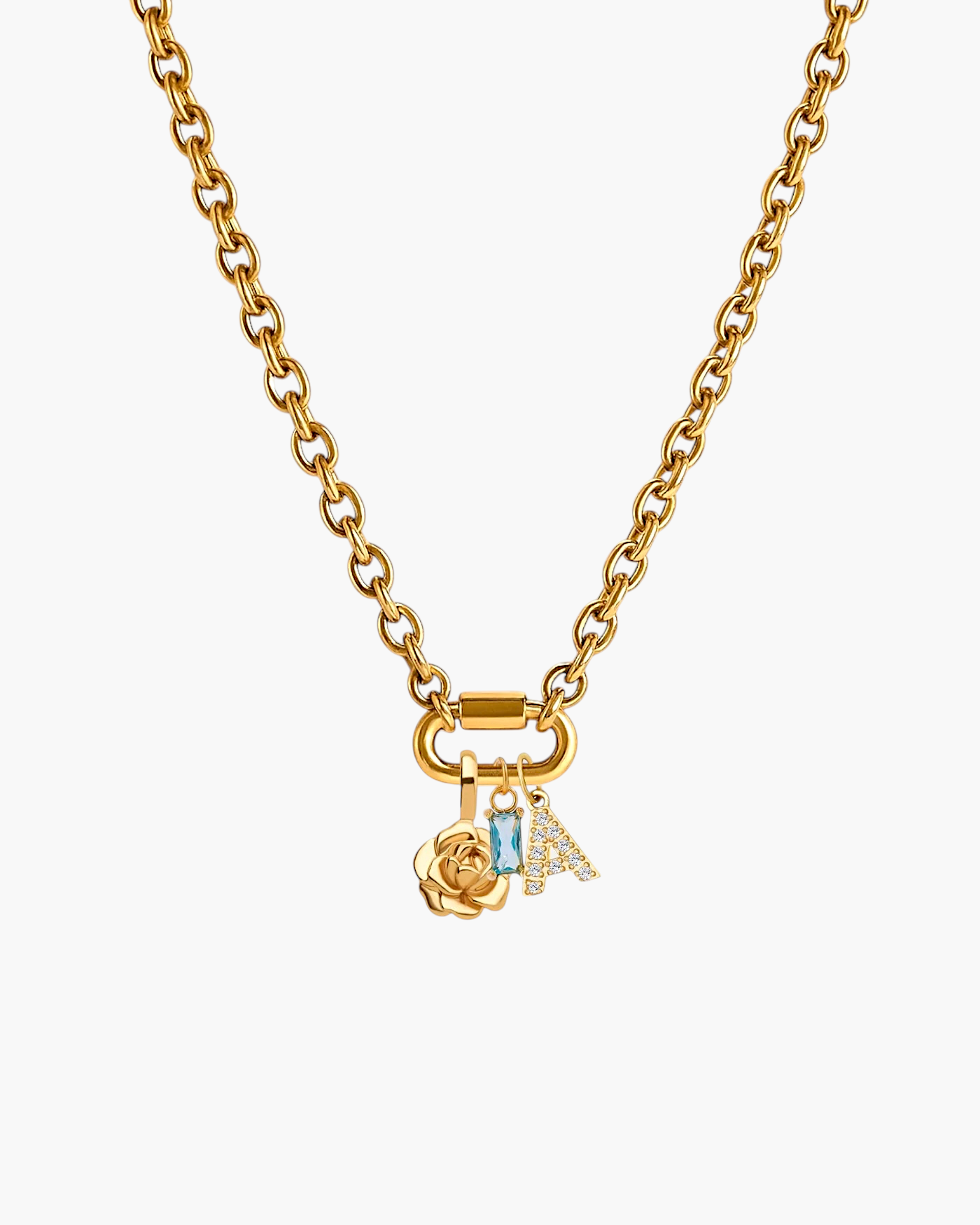 BORN TO BLOOM ENTWINED NECKLACE