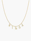 PAVÉ NAME NECKLACE