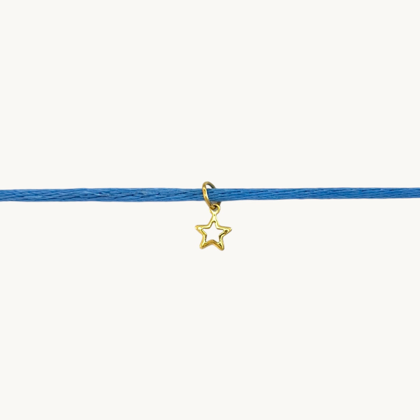 Satin Minimal Star Bracelet