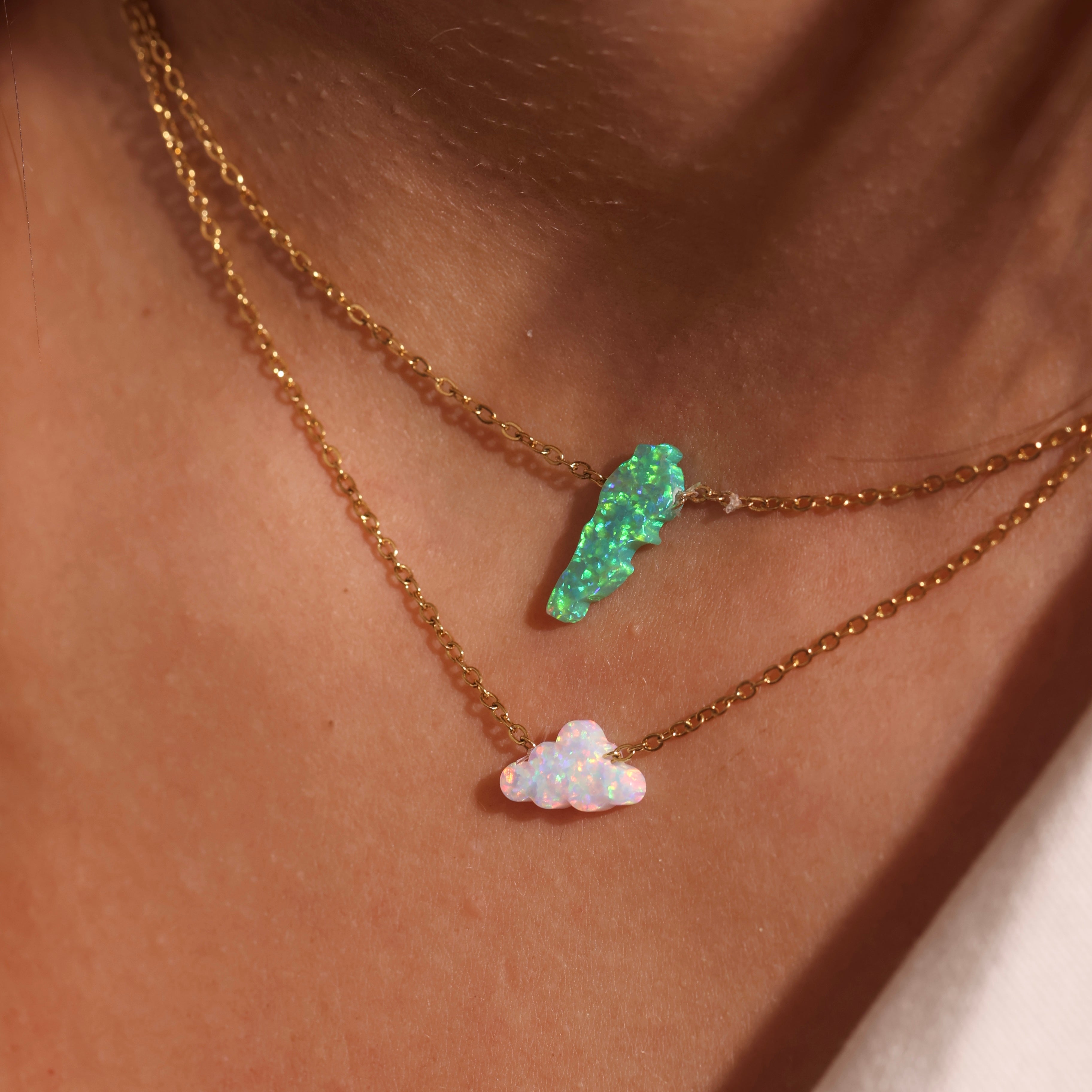 CLOUD OPAL NECKLACE
