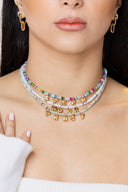 GEMSTONE NAME NECKLACE