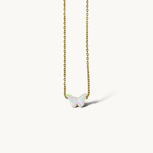 Butterfly Opal Necklace