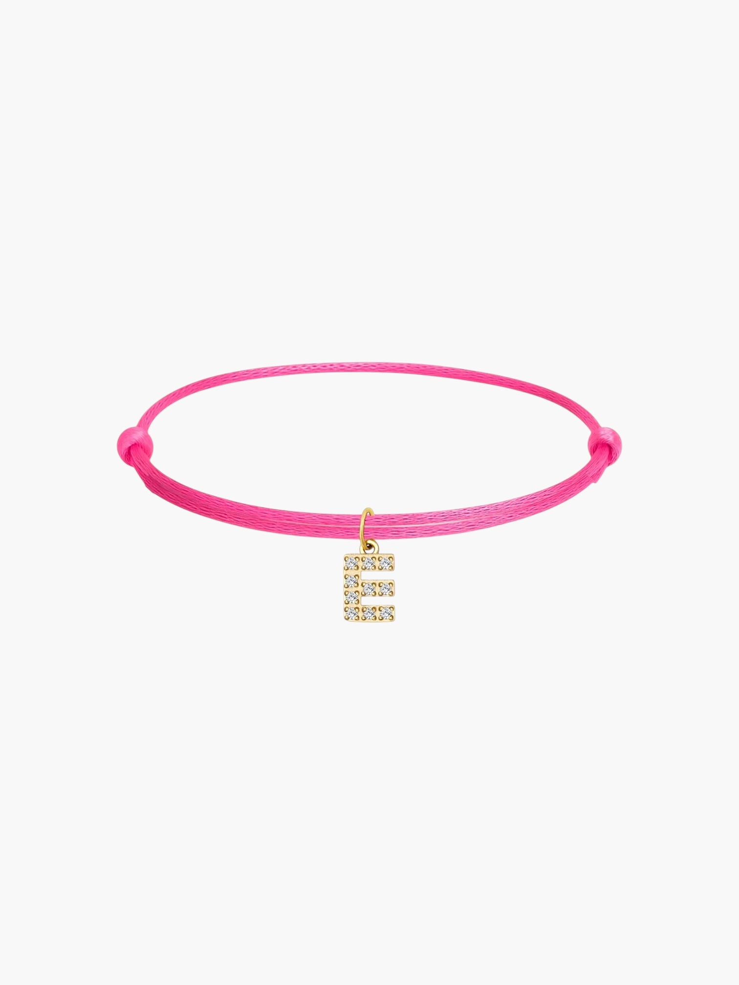 MOUANA INITAL CORD BRACELET