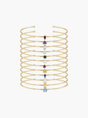 BIRTHSTONE BANGLE