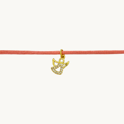 Satin Angel Bracelet