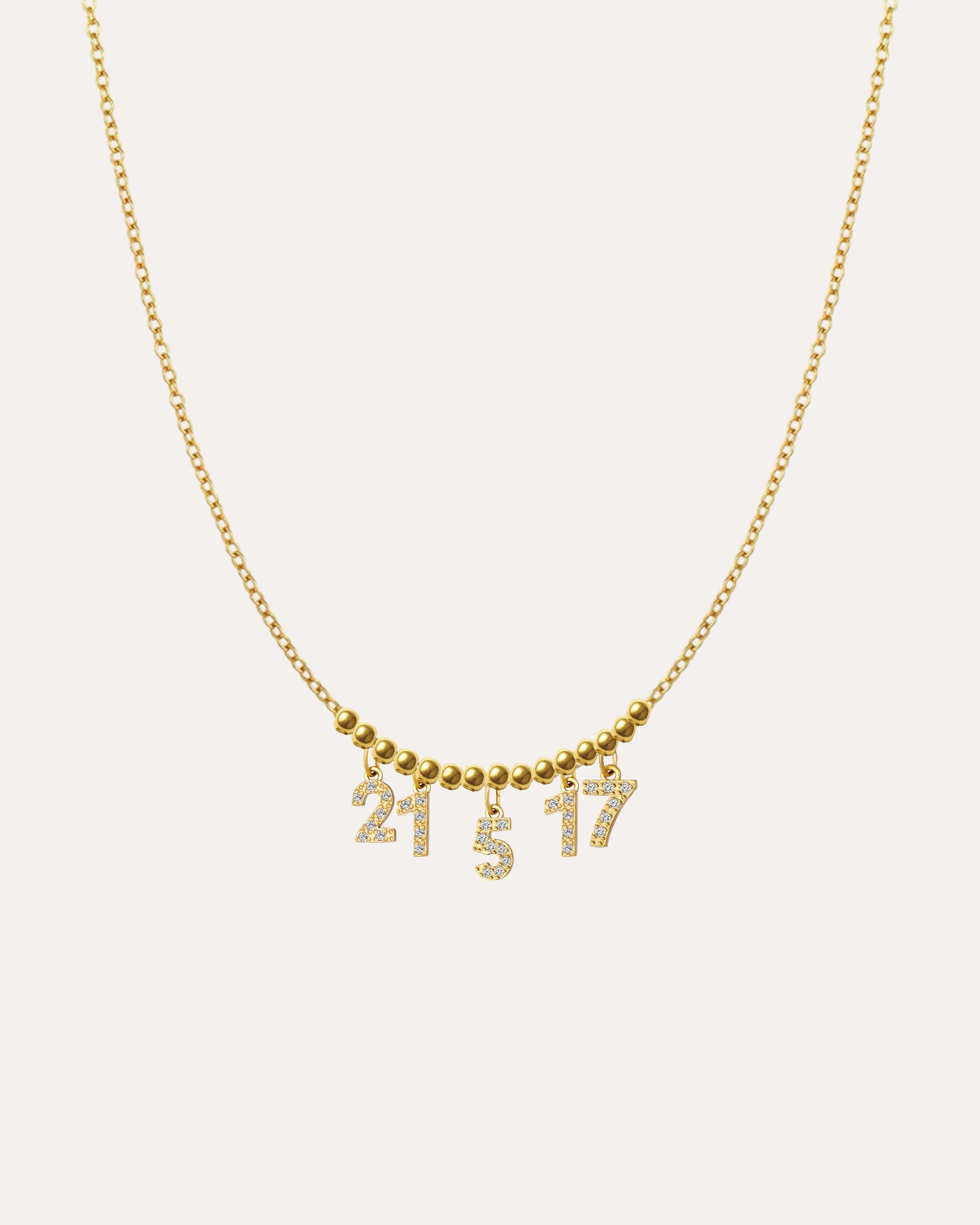 EVERMORE DATE NECKLACE
