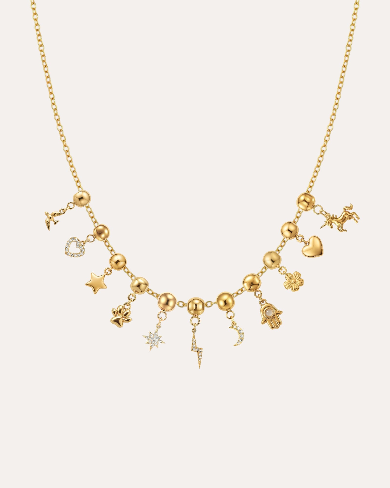 WANDERLUST CHARM NECKLACE