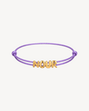 BUBBLE NAME CORD BRACELET