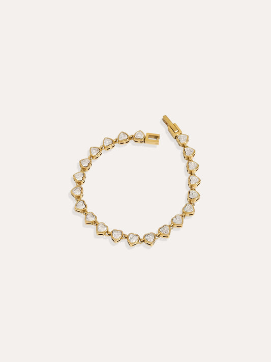 TENNIS HEART BRACELET
