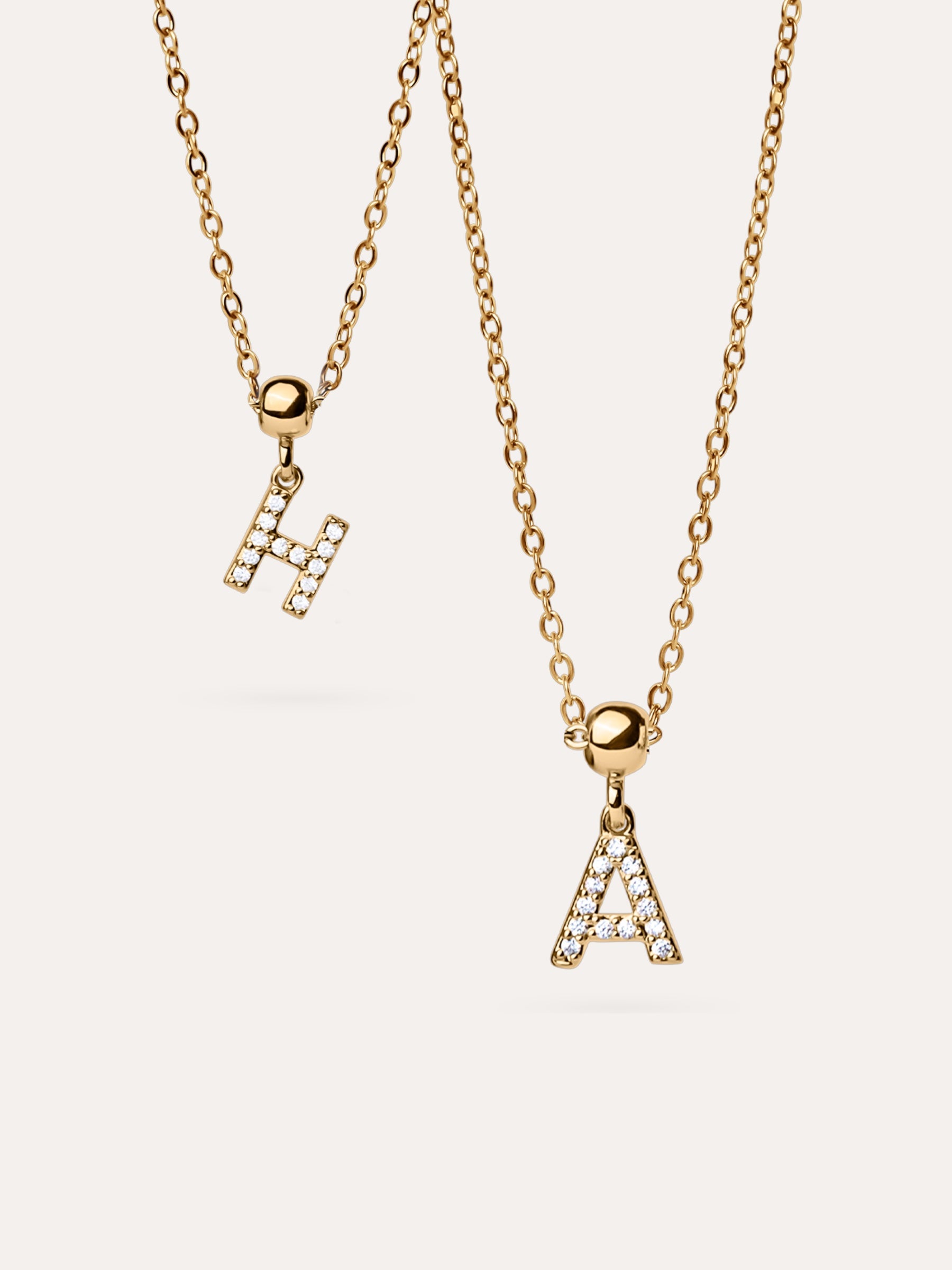 WANDERLUST INITAL NECKLACE