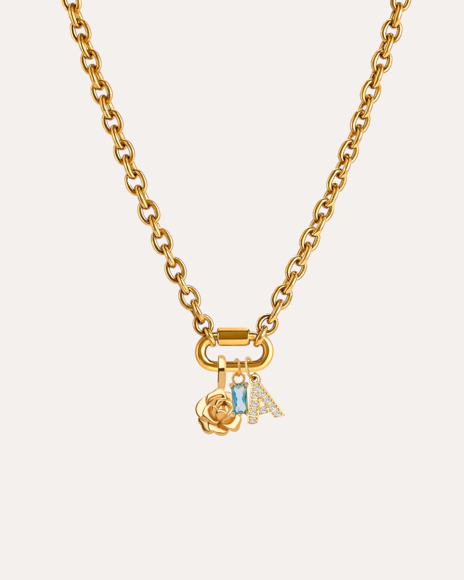 BORN TO BLOOM ENTWINED NECKLACE